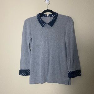 Sweater with collar